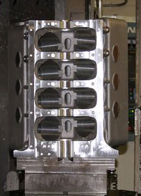 Block Engine Machined